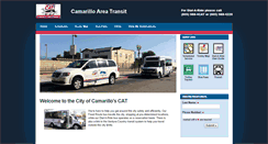 Desktop Screenshot of camarillotransit.com